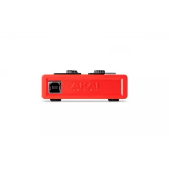 Akai LPD8 MKII MIDI klávesnica 8 klávesov USB čierna, červená