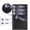 Akyga AK-BC-04 Skrinka na powerbanku 20000 mAh, 8x 18650, 18W PD QC4+, USB-C, 2x USB-A, Lightning