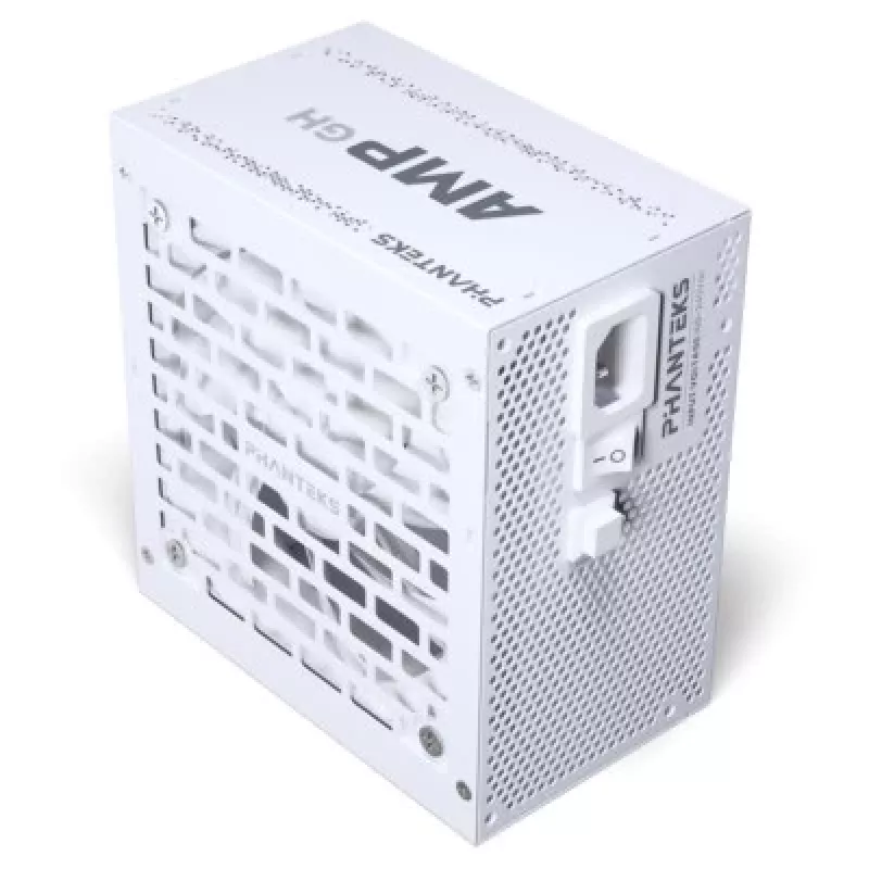 Napájací zdroj PHANTEKS AMP GH 850 W, 18+10 pin ATX, plne modulárny, 80 PLUS Gold, biely