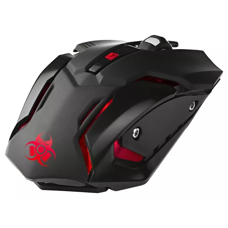 Bezdrôtová ergonomická herná myš TRACER ROCKY RF NANO - kompaktný dizajn, bezdrôtové RF pripojenie