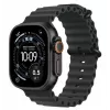 Smartwatch Apple Watch Ultra 3 GPS + Cellular 49mm Black Titanium puzdro Black Ocean Band