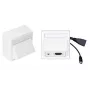 HDMI adaptér Wiktors Vivolink WI221170 s 3,5 mm audiokonektorom, biely