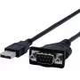 Sériový USB na RS-232 kábel Exsys EX-13001, 1,8 m, FTDI čipset