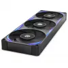 NZXT Performance F360X RGB ventilátor do skrinky, 360 mm, jednoduchý rám, čierny