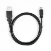 Kábel USB - Mini-USB 1 m, čierny
