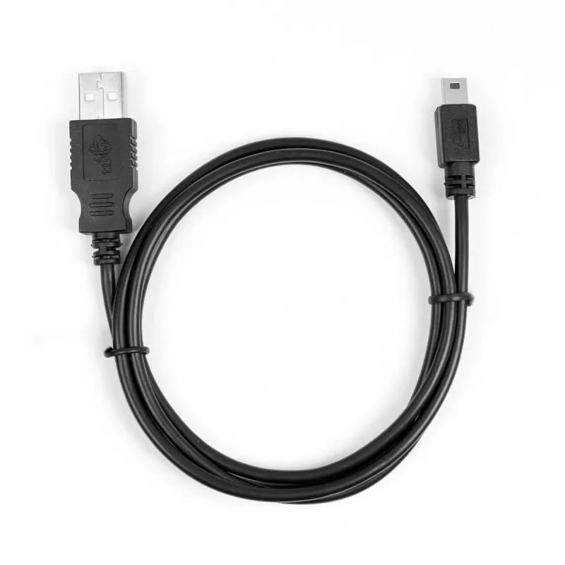 Kábel USB - Mini-USB 1 m, čierny
