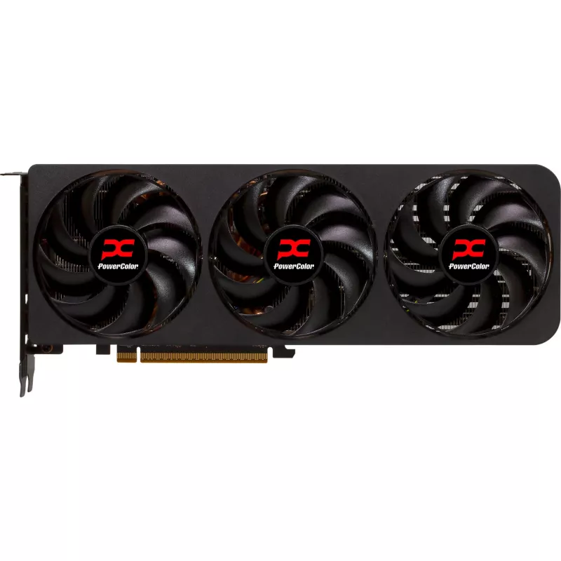 Grafická karta PowerColor Radeon RX 9070 XT 16 GB GDDR6, PCIe x16 5.0, 256-bit, 289 mm, 3 ventilátory