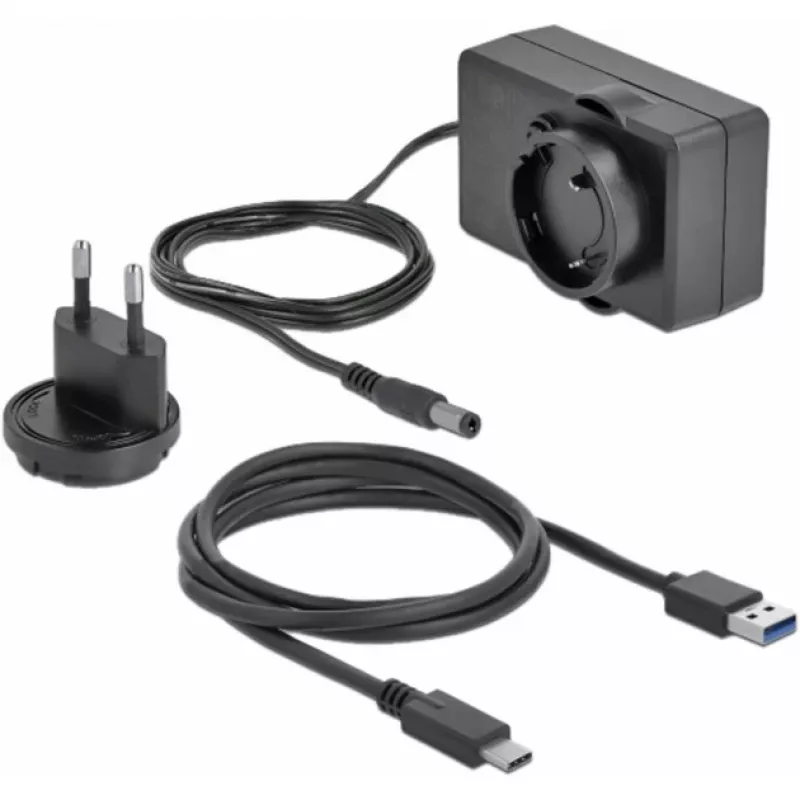 Puzdro na HDD/SSD DeLOCK 42624 priehľadné 2,5/3,5 palca