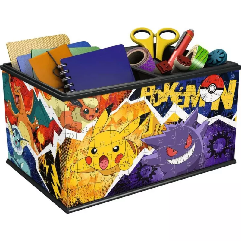 3D puzzle Ravensburger Pokémon 3D karikatúry pre deti od 8 rokov