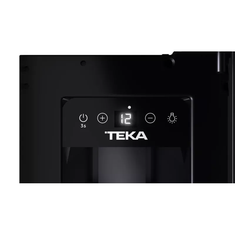 Teka RVU 10008 GBK termoelektrický chladič vína vstavaný čierny 8 fliaš