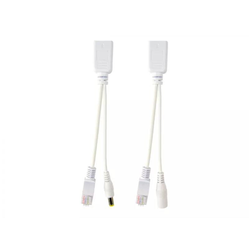 PoE adaptér Gembird PP12-POE-0.15M-W