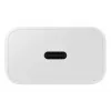 AC USB rýchlonabíjačka Samsung EP-T2510 25W biela, USB‑C, PPS, Super Fast Charging