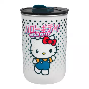 Termo cestovný hrnček Paladone PP13768HK Hello Kitty 400 ml nehrdzavejúca oceľ