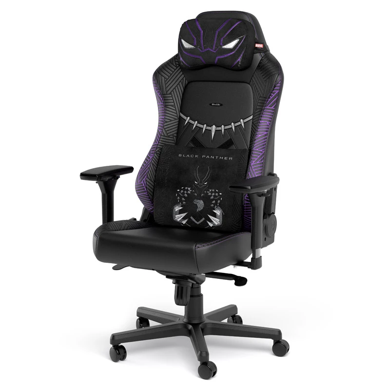noblechairs Memory Foam súprava vankúšov - Black Panther Edition