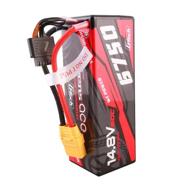 Gens ace G-Tech 6750mAh 14.8V 60C 4S1P 14# XT90 batéria