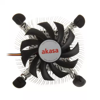 Chladič Akasa AK-CC7122BP01 procesorový chladiaci systém 7,5 cm hliník modrý