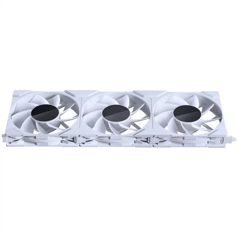Phanteks M25 Gen2 PH-F120M25R_G2_DWT01 120 mm PWM D-RGB ventilátor do skrinky s obrátenými lopatkami, biely