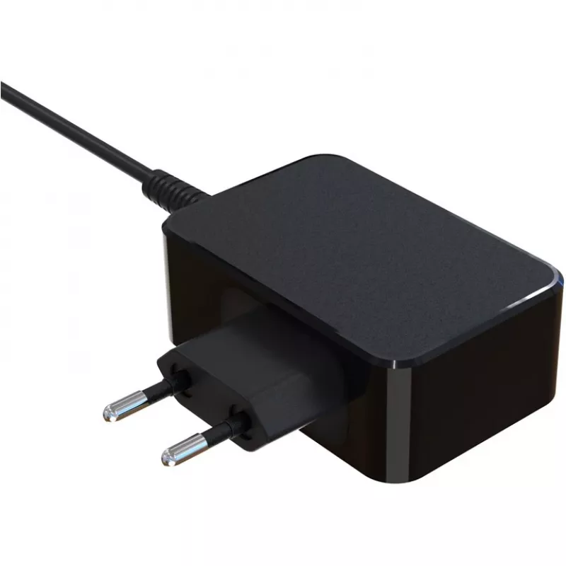 Mobilná nabíjačka zariadení LC-Power LC-NB-GAN-65-C Laptop čierna AC interiér
