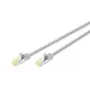 Sieťový kábel Digitus CAT 6A S/FTP RJ-45 Cat6a 2 m sivý
