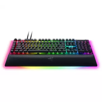 Razer BlackWidow V4 Pro klávesnica herná USB QWERTZ nemecká čierna mechanická RGB