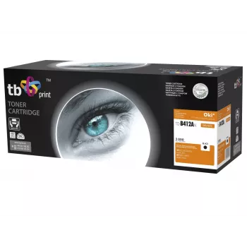 Toner TB Kompat. S OKI B412/B432, čierny, nový 412AN