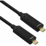 ROLINE USB 3.2 Gen 2 kábel, AOC, C-C, ST/ST, 10Gbit/s, 4K60Hz, PD (Power Delivery) 60W, čierny, 15 m