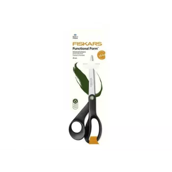 Fiskars 1074547 nožnice na tvorenie/kancelárske univerzálne rovný rez čierne, nehrdzavejúca oceľ