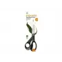 Fiskars 1074547 nožnice na tvorenie/kancelárske univerzálne rovný rez čierne, nehrdzavejúca oceľ
