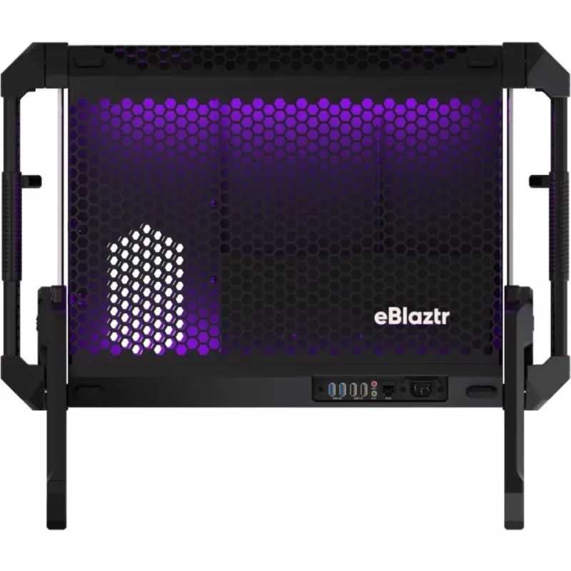 Eblaztr prenosná PC skriňa - čierna - PC skriňa - Mini Tower - čierna