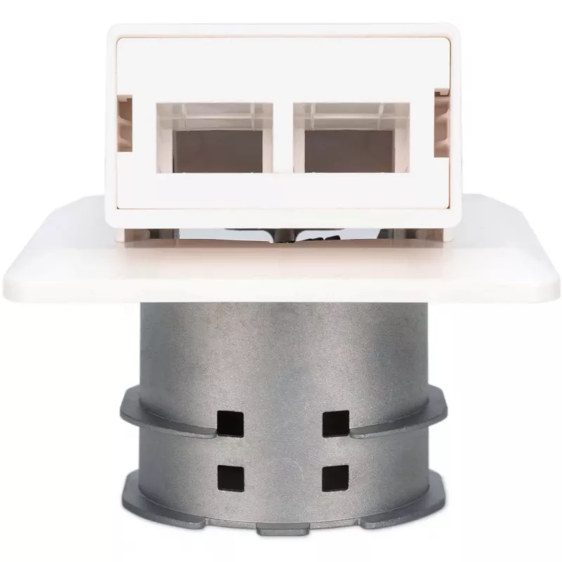 Digitus FTTH optická nástenná zásuvka na zapustenie DN-93201 SC/LC adaptér 86x30x86mm