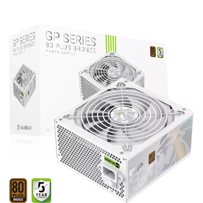 Gamemax napájací zdroj, 80 PLUS, Bronze | GP 650B WH | 650 W