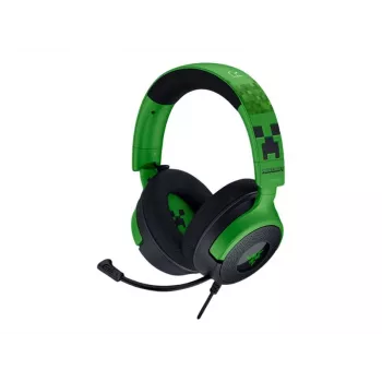 Káblové herné slúchadlá Razer Kraken V4 X — supraaurálne, 20–20000 Hz, 1,8 m kábel, 310 g, čierna/zelená
