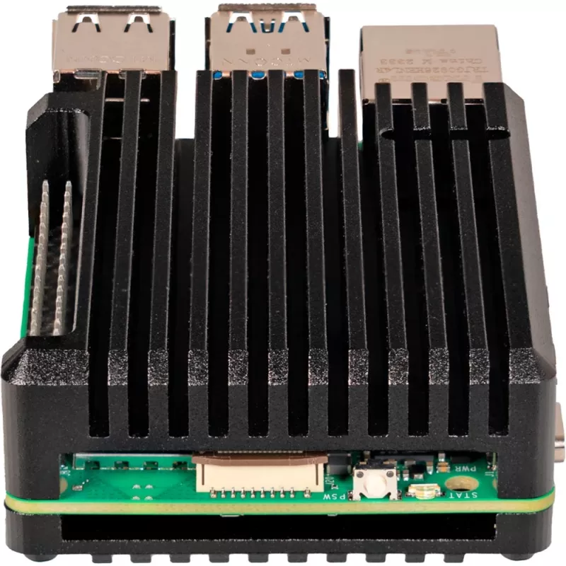 Joy-IT ARMOR Case BLOCK puzdro SBC vhodné pre vývojové súpravy Raspberry Pi (RB-AlucaseP5-07)
