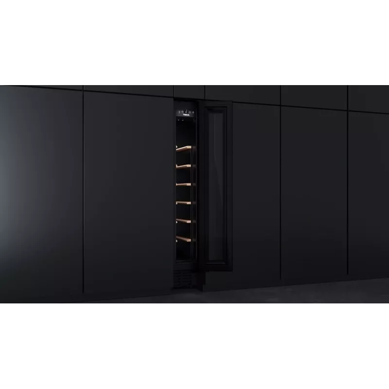 Teka RVU 10008 GBK termoelektrický chladič vína vstavaný čierny 8 fliaš