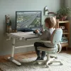 Ergo Office detský ergonomický výškovo nastaviteľný stôl, sivý, max. 100 kg, ER-417 2cz