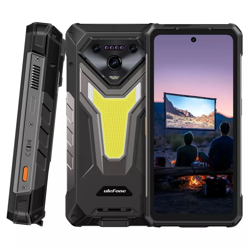 Smartphone UleFone Armor 34 Pro (Plus) 16/512GB 5G, odolný Android prístroj, 16GB RAM, 512GB úložisko, 5G pripojenie