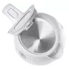 Rýchlovarná kanvica Adler AD 1373 – 1 L objem, 850 W, biela, 360° základňa, polypropylén