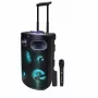 Prenosný Bluetooth karaoke reproduktor MANTA SPK0803B140 140W, batériové napájanie, MIC/USB/microSD, FM, ekvalizér, kolieska