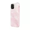 Puzdro na telefón Devia Marble Series pre iPhone 11 Pro Max, ružová, ochranné tvrdé puzdro