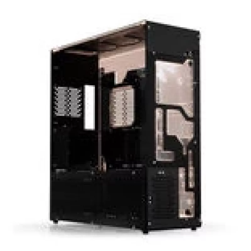 Singularity Computers Stream-M Liquid CoolingsEnclosure, Big Tower, XL-ATX, RGB – čierna