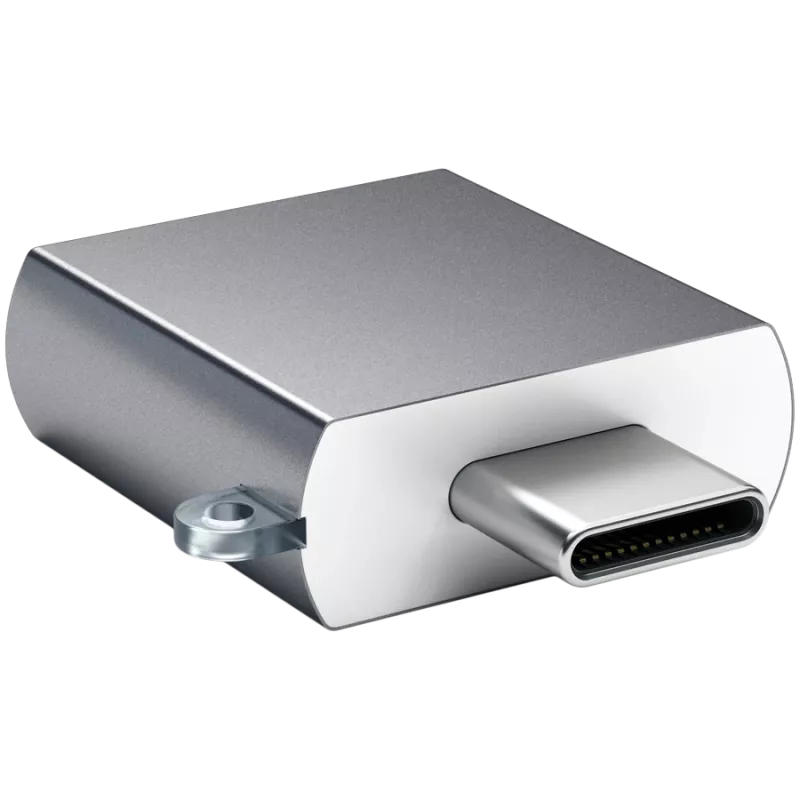 Satechi USB-C na USB 3.0 adaptér Space Gray elegantný dizajn a vysoká kvalita - kompaktný dizajn - - - (179979)