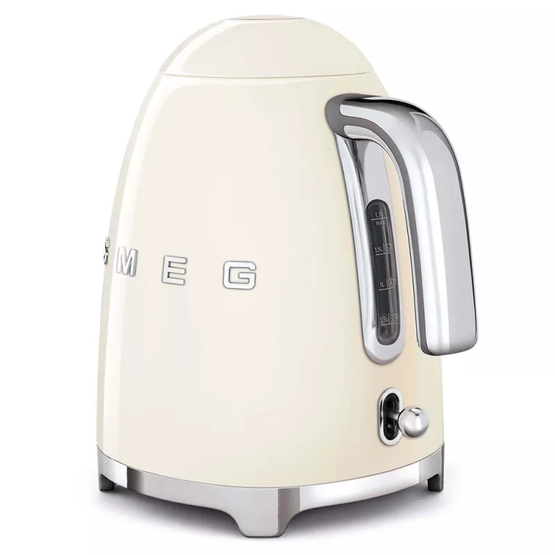 Rýchlovarná kanvica Smeg 1.7L 2400W Cream