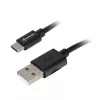 USB 2.0 A na USB-C káblový adaptér Sharkoon 0,5 m, čierny