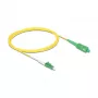 DeLOCK InfiniBand/optický kábel 2 m LC SC žltý 83861