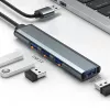 HUB adaptér USB 3.0 4in1, 4x USB 3.0