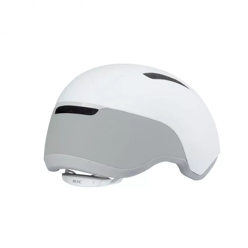 Cyklistická prilba HJC CALIDO biela/strieborná, veľkosť M (55–59 cm), In-Mold, 4 vetracie otvory, SELFIT systém, 280 g