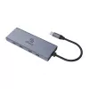 Akasa 4-portový USB-C (USB 3.2 Gen 2) multiport hub s USB-C konektorom hliník (eloxovaný) AK-CBCA32
