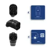 Akyga AK-SC-E20 CCS2 na GB/T DC nabíjací adaptér 1000V 250A čierna