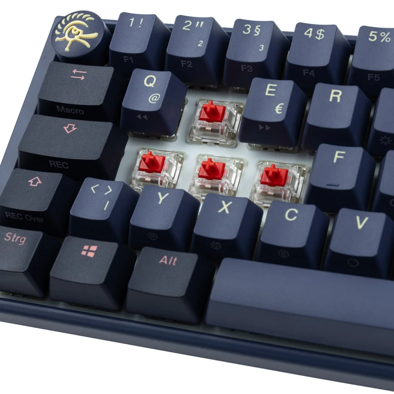 Klávesnica Ducky One 3 SF herná USB QWERTZ nemecká modrá