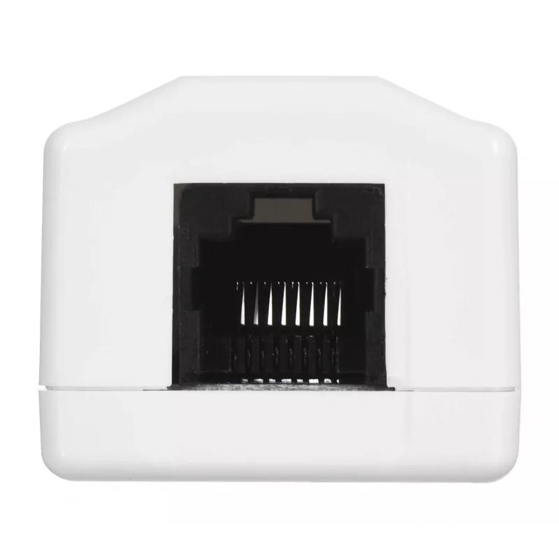 LANBERG zásuvka RJ-45 OU6-0001-W, Cat6, biela